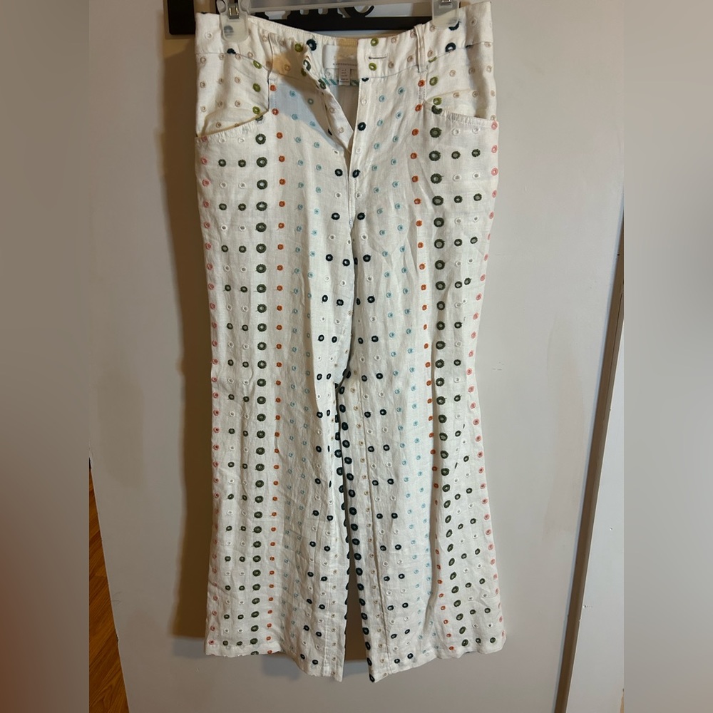 Anthropology Wide leg pants